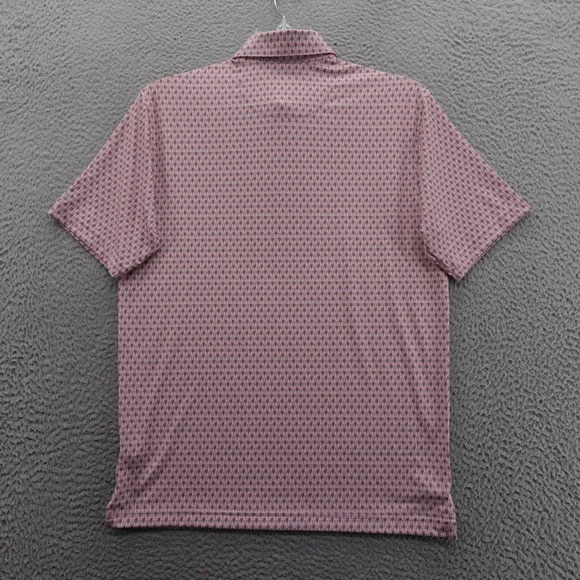 Walter Hagen Performance 11‎ Golf Polo Shirt All Over Print Mens Small NWT - Picture 2 of 14